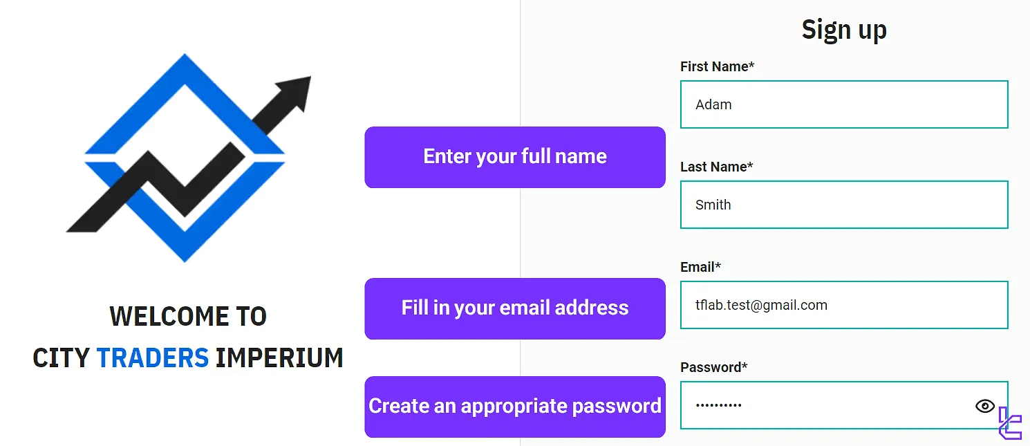 City Traders Imperium registration