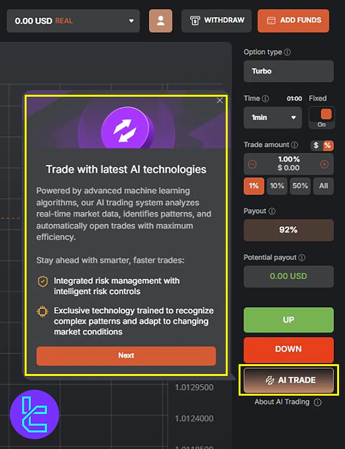 Tradonex Platform AI Trading