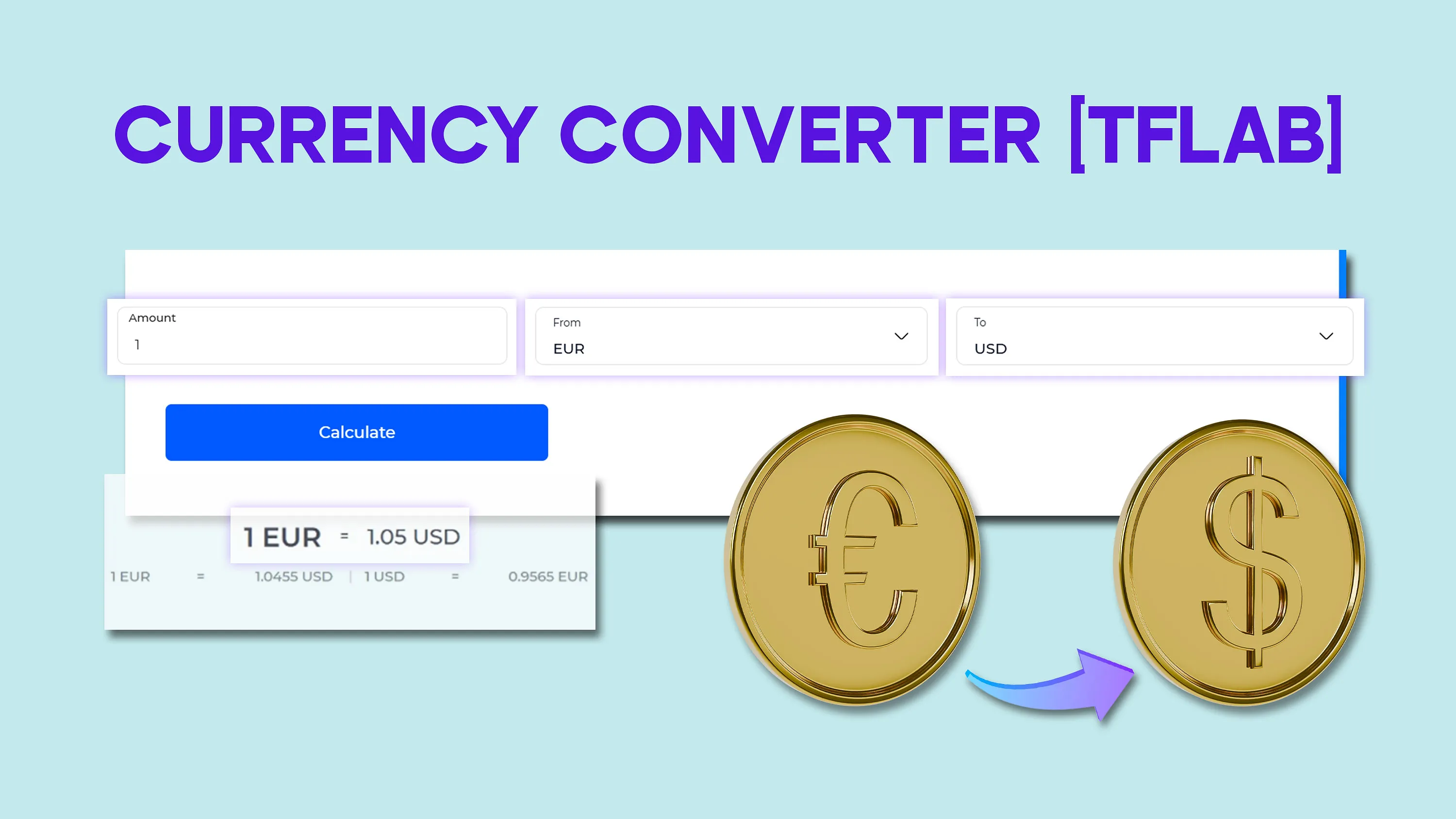 Currency Converter Tool [TradingFinder] - Live Two-Way Rates for 24 Currencies