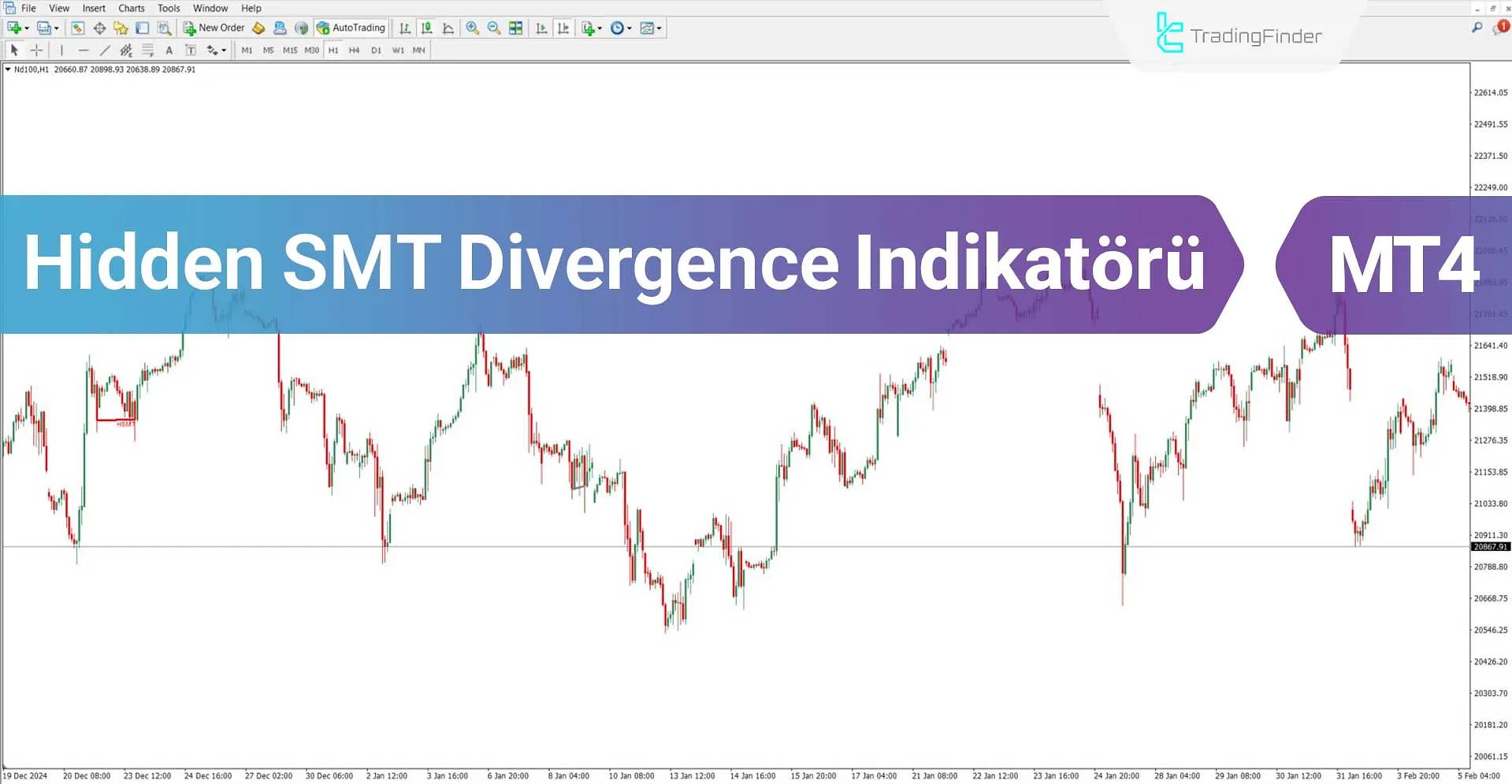 Hidden SMT Divergence Göstergesi MT4 İndir – Ücretsiz – [TFlab]