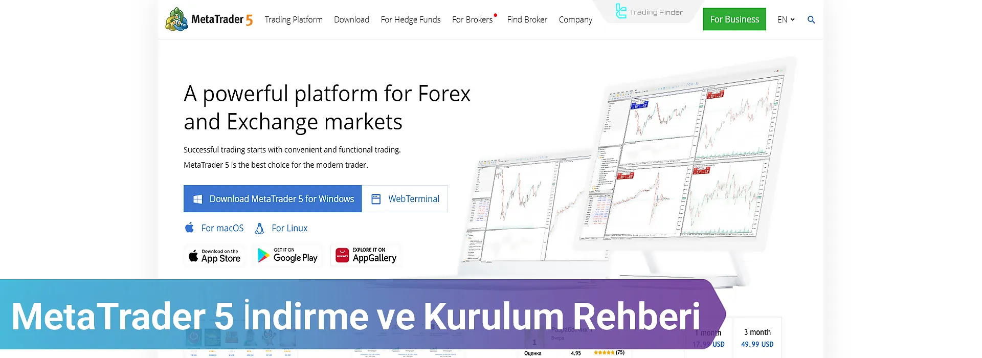 MetaTrader 5 (MT5) İndirme ve Kurulum Rehberi