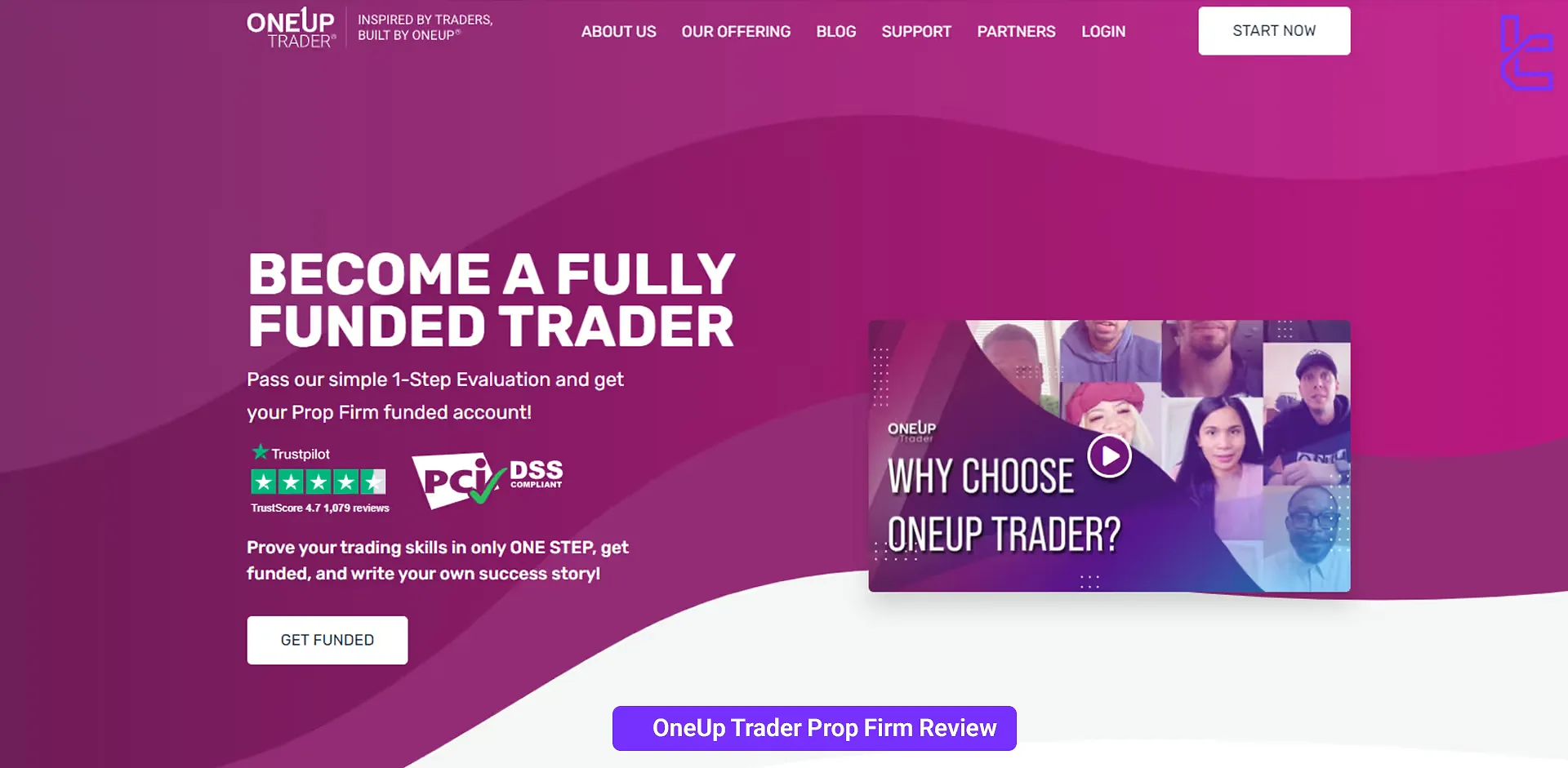 OneUp Trader review