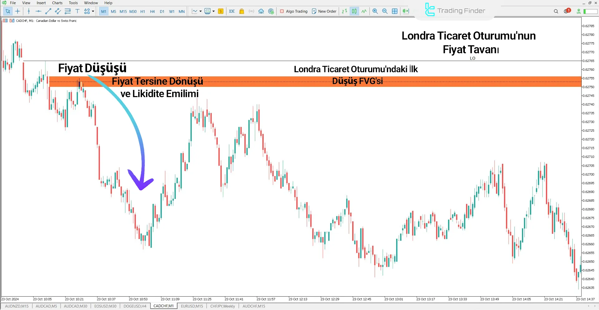 FVG Session intraday ICT Göstergesi MetaTrader 5 için İndir - Ücretsiz 2