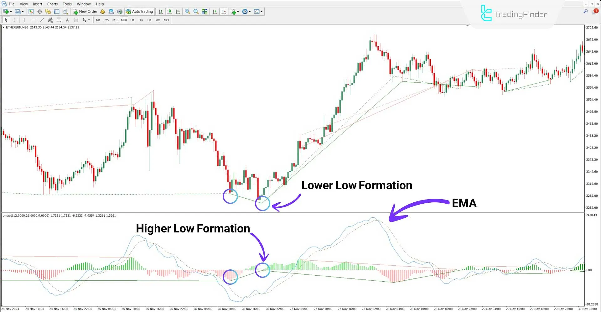 Traditional MACD Indicator for MT4 Download – Free - [TradingFinder] 1