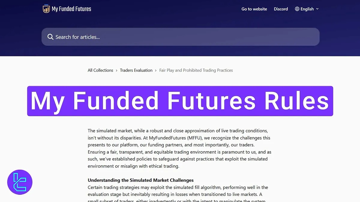 My Funded Futures Rules - News, Micro scalping, Forbidden Copy 2025
