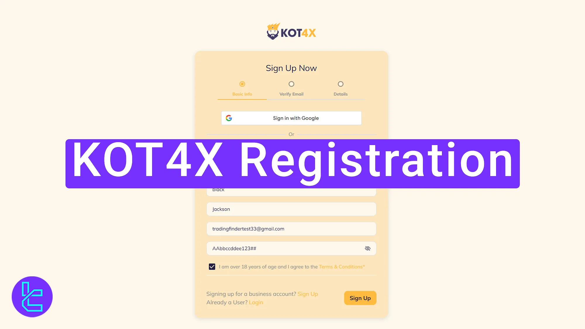KOT4X Registration 2025 [Open Your Account in 10 minutes]