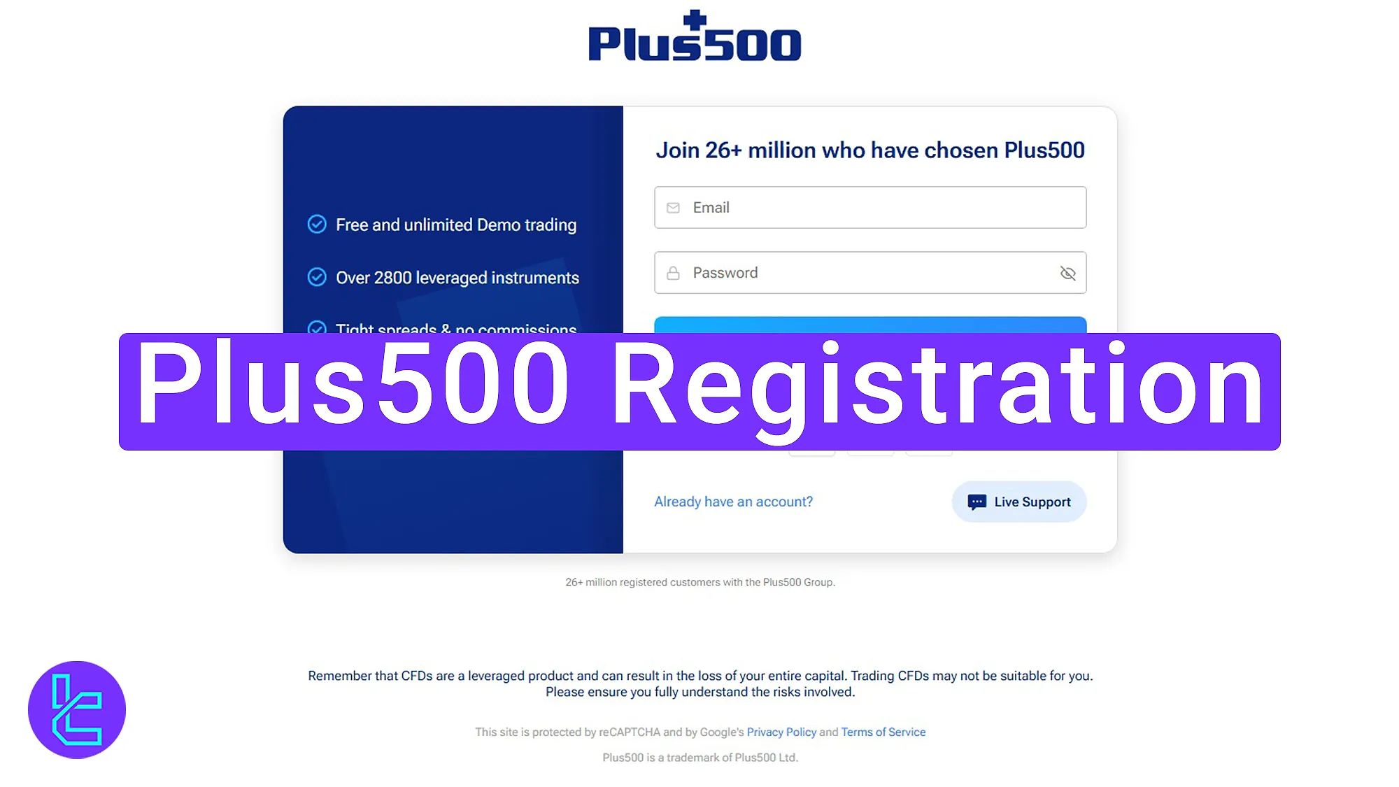 Plus500 Registration 2026 – Sign-Up in Under 4 Minutes