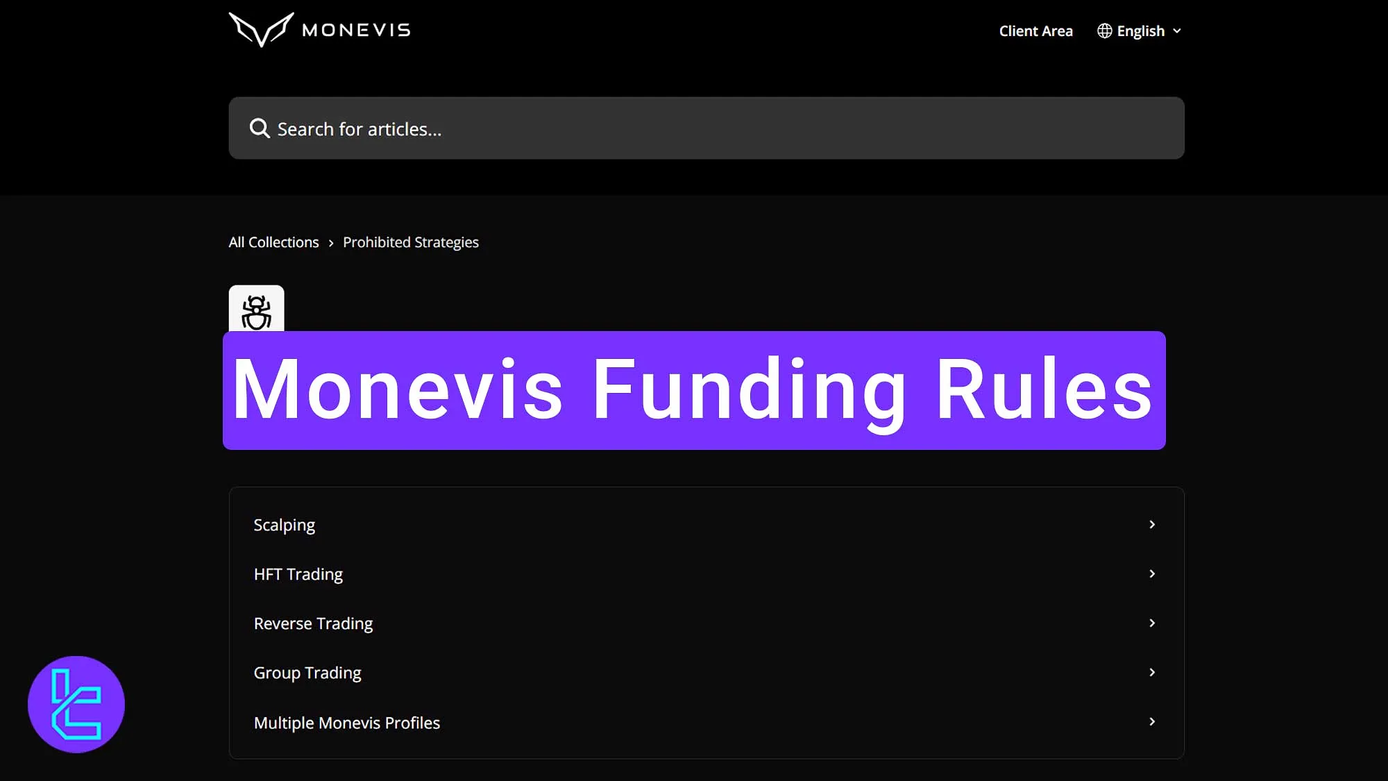 Monevis Funding Rules