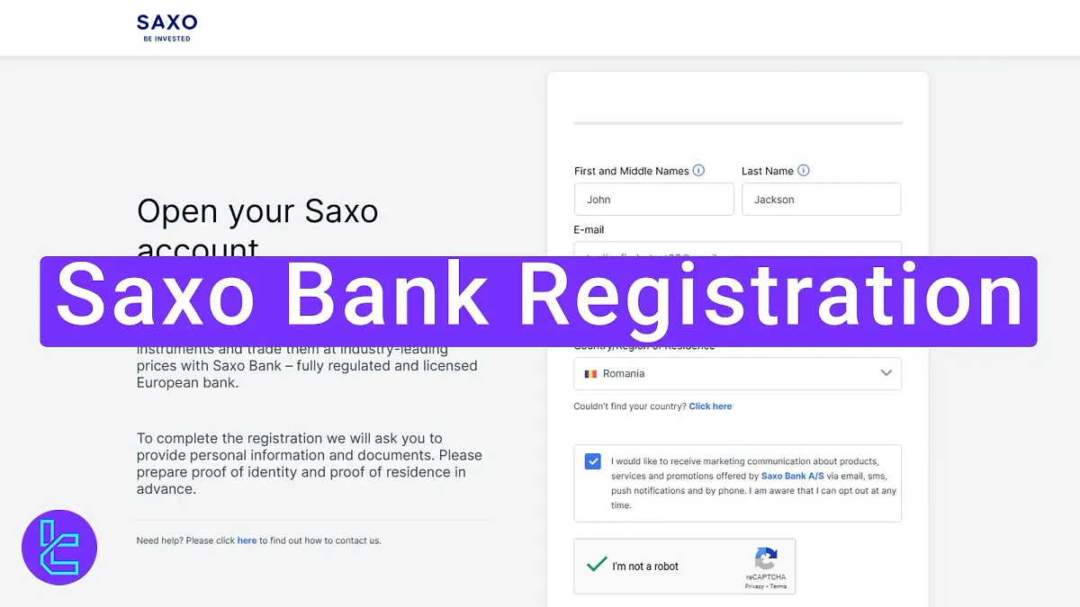 Saxo Bank Registration 2025 [Open an Account in 9 steps]