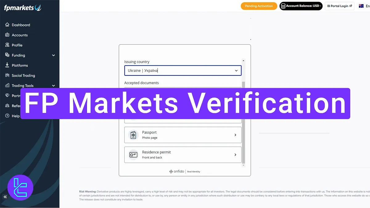 FP Markets Verification 2025 [3-Step Process, Approval in 1-2 Days]
