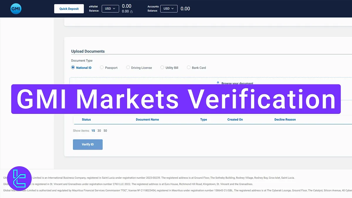 GMI Markets Verification 2025 – Complete Your Account KYC in 10 Minutes