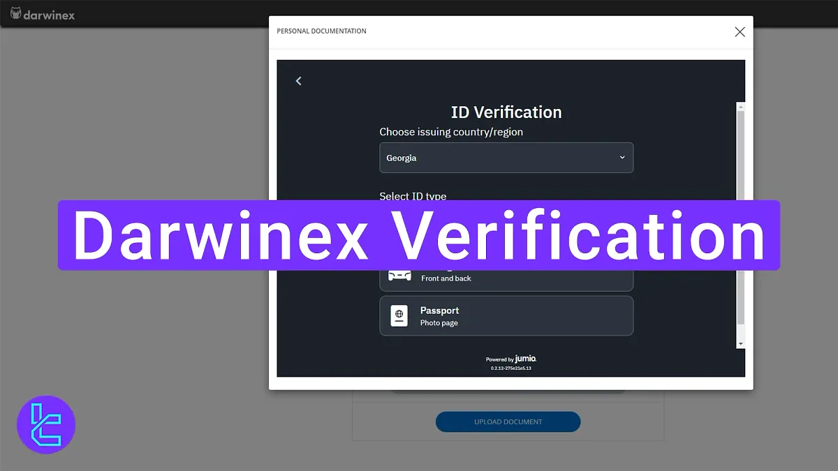Darwinex Verification 2025 - Personal Data and POI Document Upload