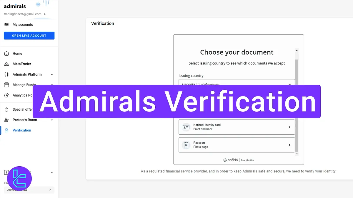 Admirals Verification 2025 [POI Authentication + Liveness Check]