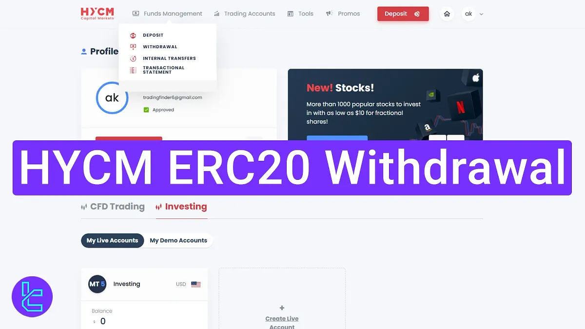 HYCM ERC20 Withdrawal 2025 [Submit Payout Request in 3 minutes]