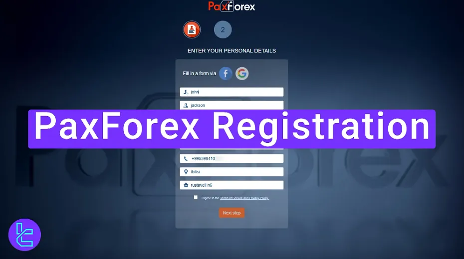 PaxForex Registration in 2025 – Open Your Account in 5 Minutes
