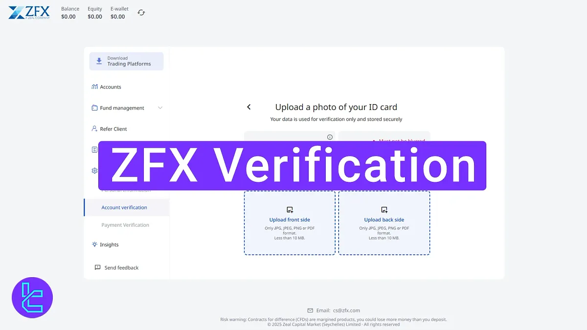 ZFX Verification 2025 [POI and POA Document Upload in 10 Minutes]