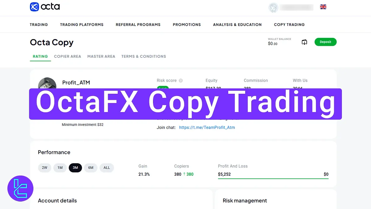 OctaFX Copy Trading 2025 [Setup Passive Income in 3 Steps]