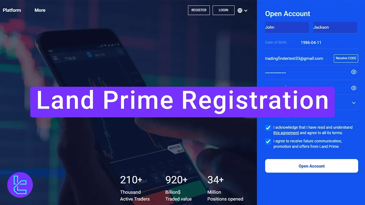 Land Prime Registration in 2025 - Sign-Up & Verify Email in 3 Easy Steps