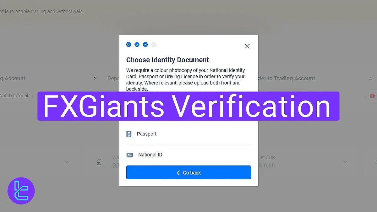 FXGiants Verification 2025 [Upload POI Document, Review in 5 Minutes]