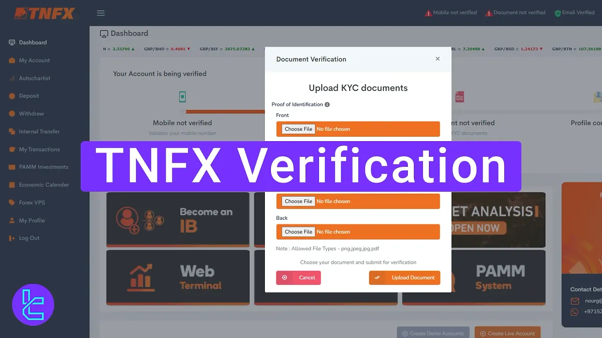 TNFX Verification 2025 [KYC Approval in 1 Hour]