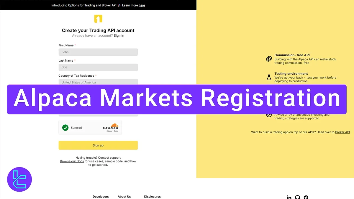 Alpaca Markets Registration 2025 – Sign-up & Email Verification in 5 Minutes