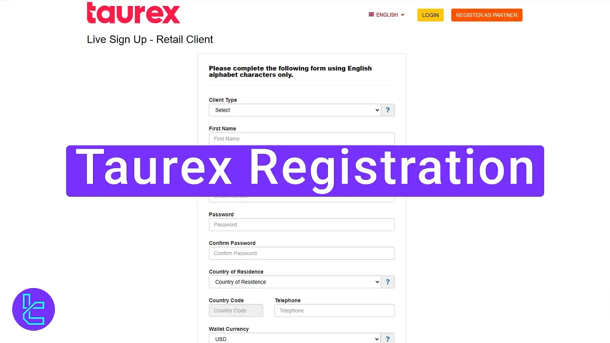 Taurex Registration 2025 [3-Step Process, Email Verification Required]