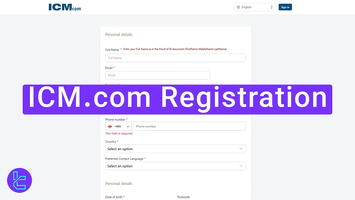 ICM.com Registration in 2025 [5 Simple Steps to Open Your Account]