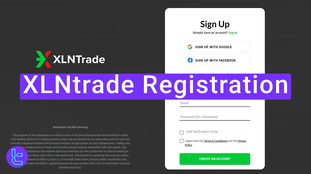 XLNTrade Registration in 2025 - 2 Quick Steps to Join Fast