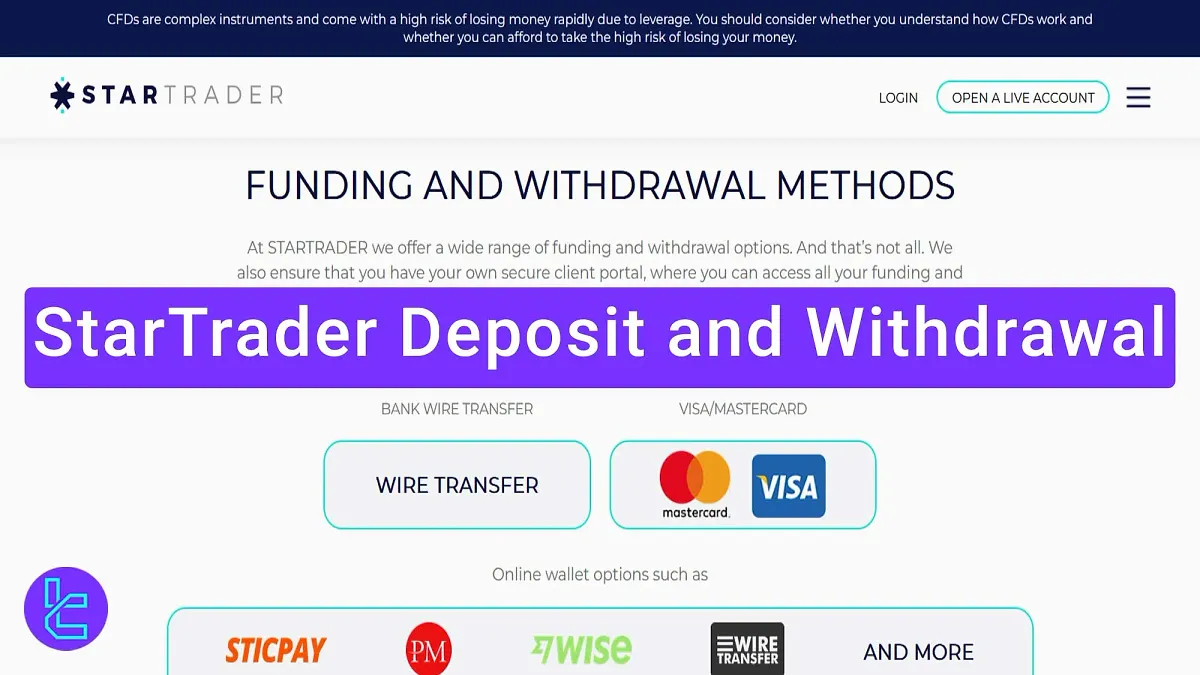 StarTrader Deposit and Withdrawal - STICPAY, and Crypto [24 Hour] 2025