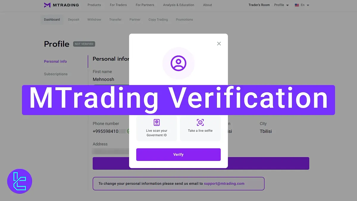 MTrading Verification 2025 [3-Step POI and Liveness Check]