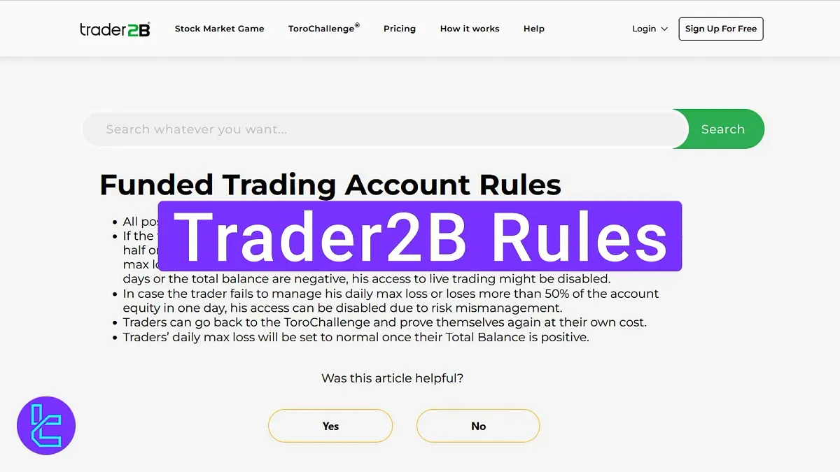 Trader2B Rules - 6% Profit Target [200 Round Trades] 2025