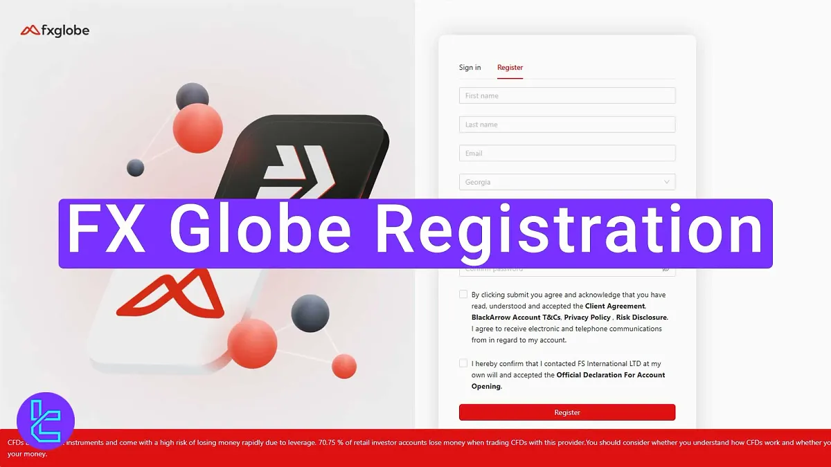 FXGlobe Registration - Sign Up Using Mobile & Email [2 Steps] 2025
