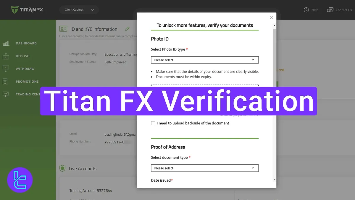 Titan FX Verification 2025 [KYC Approval in 1 Business Day]