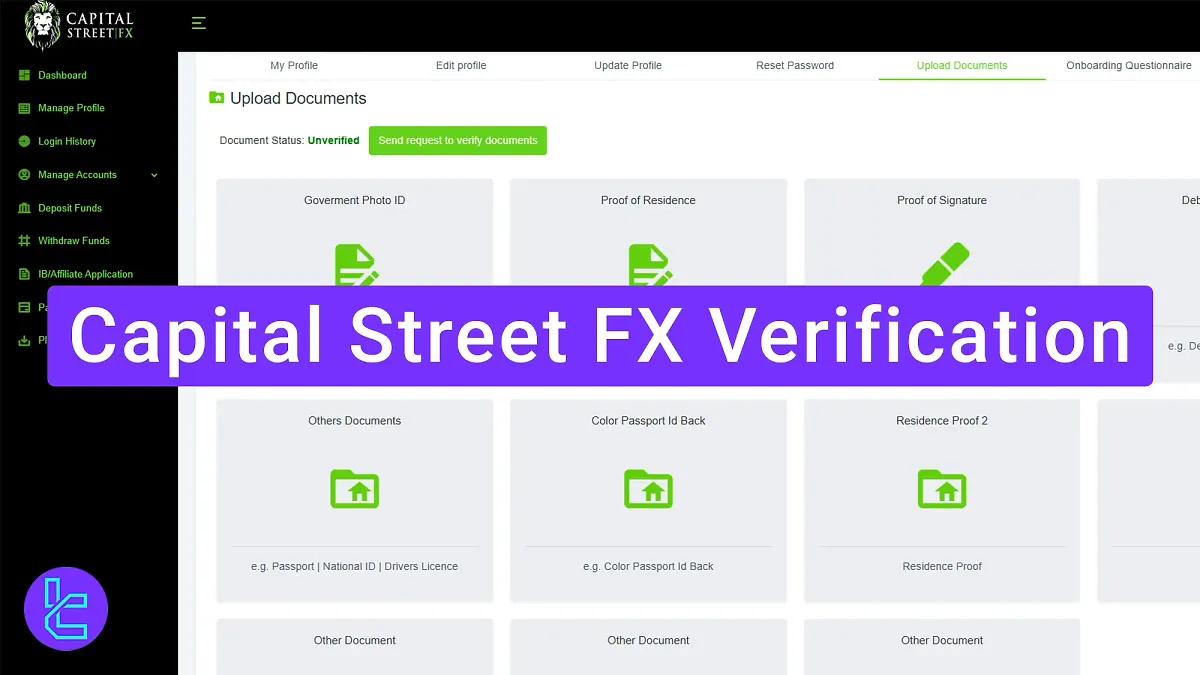 Capital Street FX Verification 2025 [POI and POA within A Few Minutes]