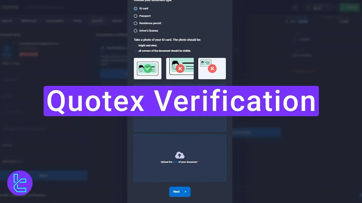 Quotex Verification in 2025 - ID Card, Passport, Residence Permit