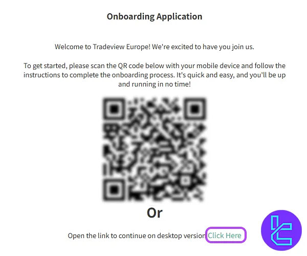 Choosing KYC method on Tradeview Markets approval