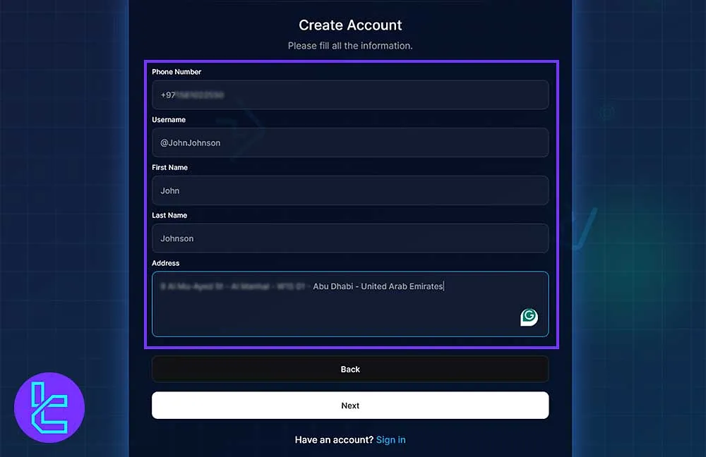 Traders Launch Signup Form