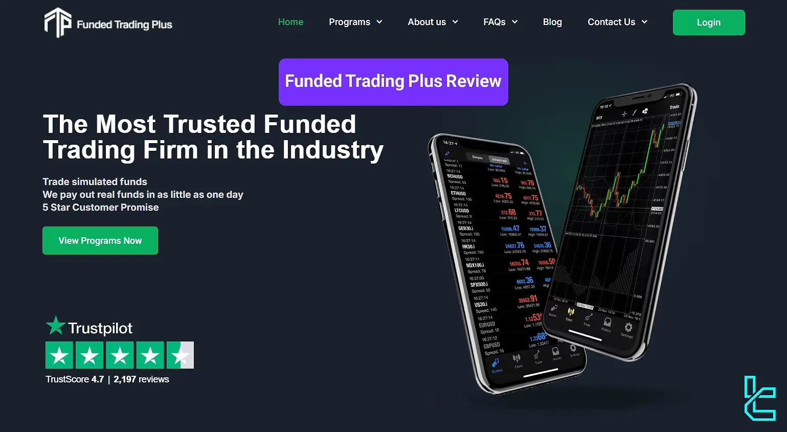 Funded Trading Plus review