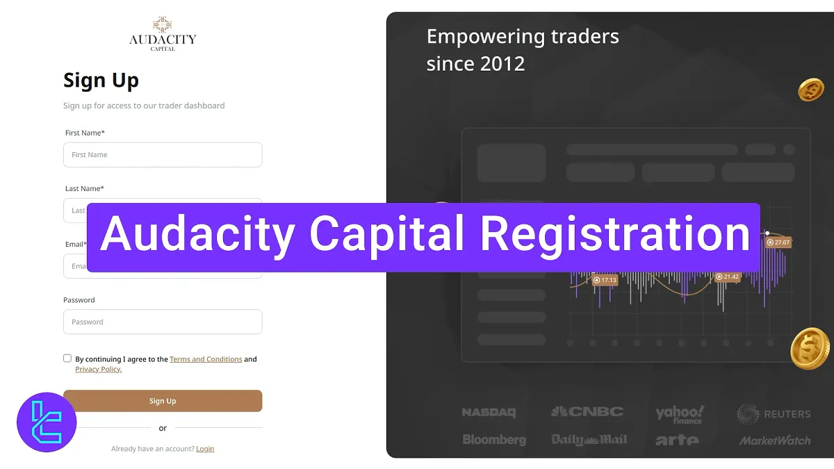 AudaCity Capital Registration 2025 [Sign Up in 2 Steps]