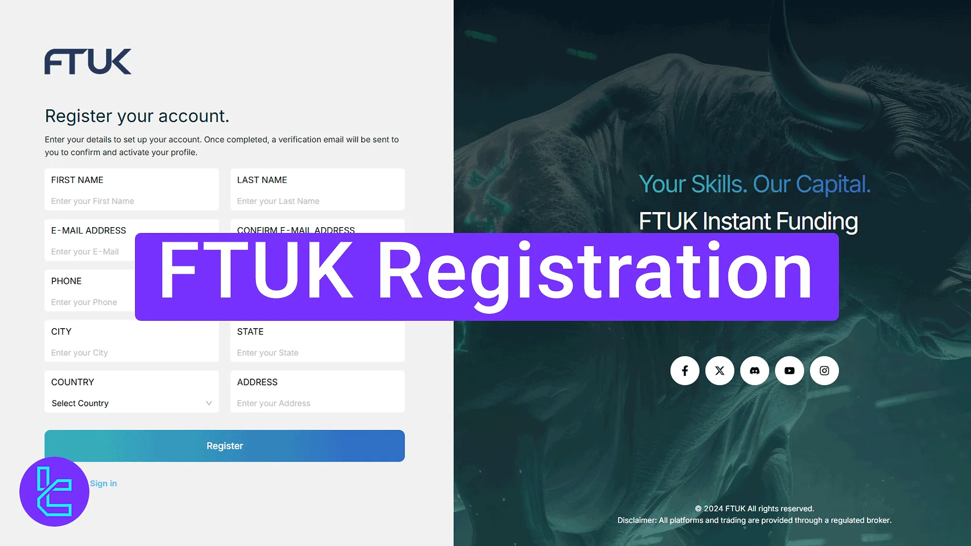 FTUK Registration 2025 [Email Verification + Password Reset]