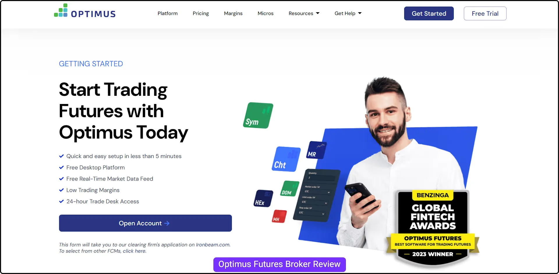 Optimus Futures broker complete review