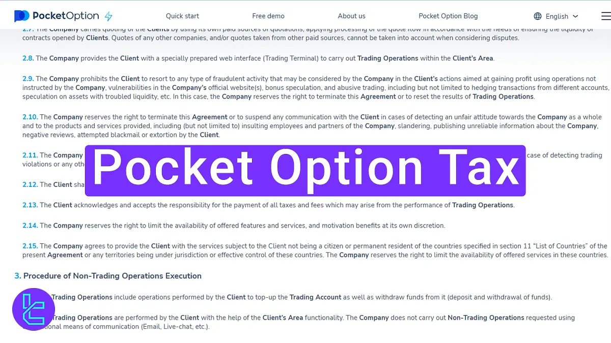 Pocket Option Tax in Different Countries 2025 [US, Asia, and Europe Tax rules]