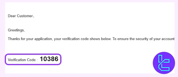 Rich Smart account creation process email verification step