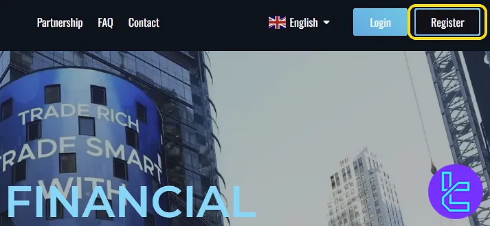 Rich Smart Sign-up from in the home page