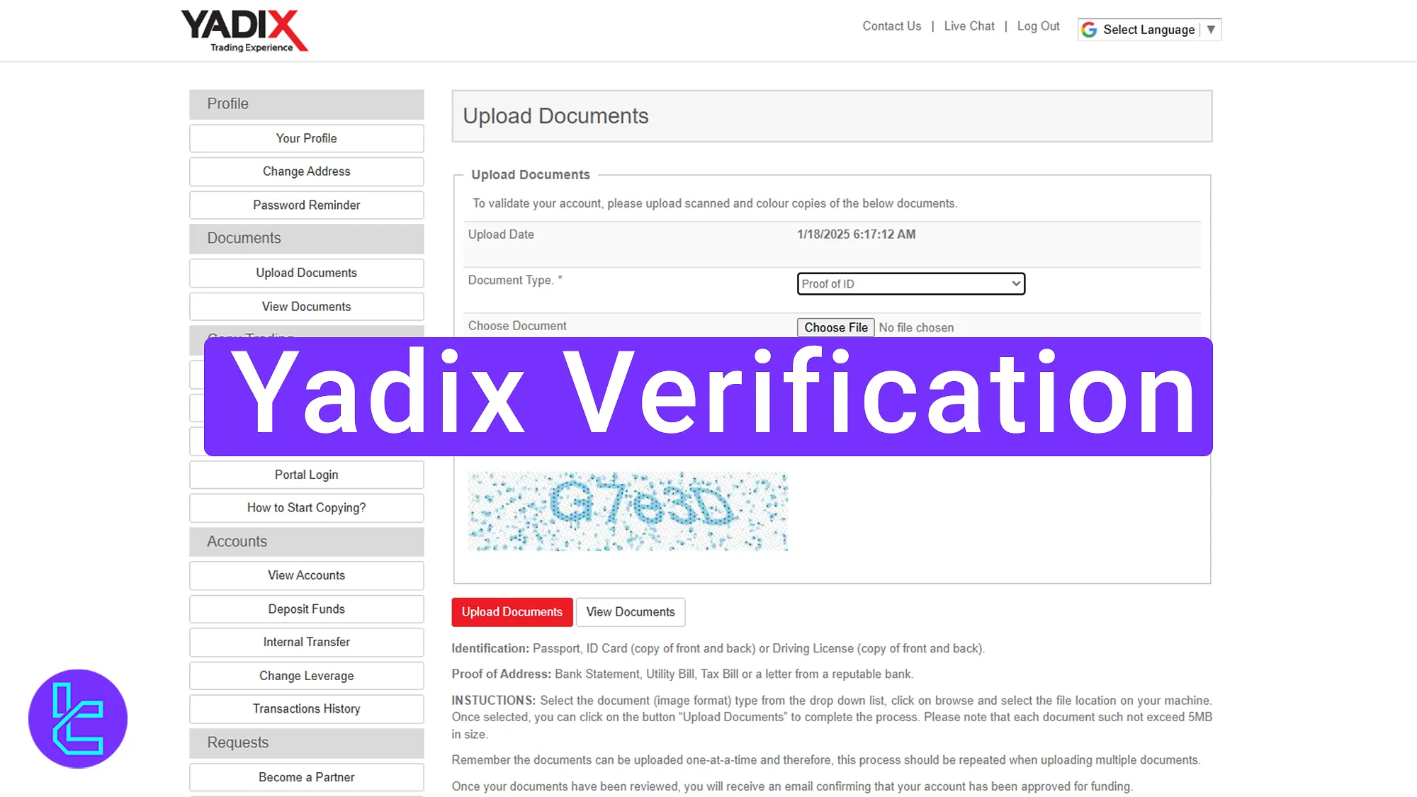Yadix approval process