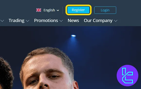 iFOREX sign-up page for creating a new account