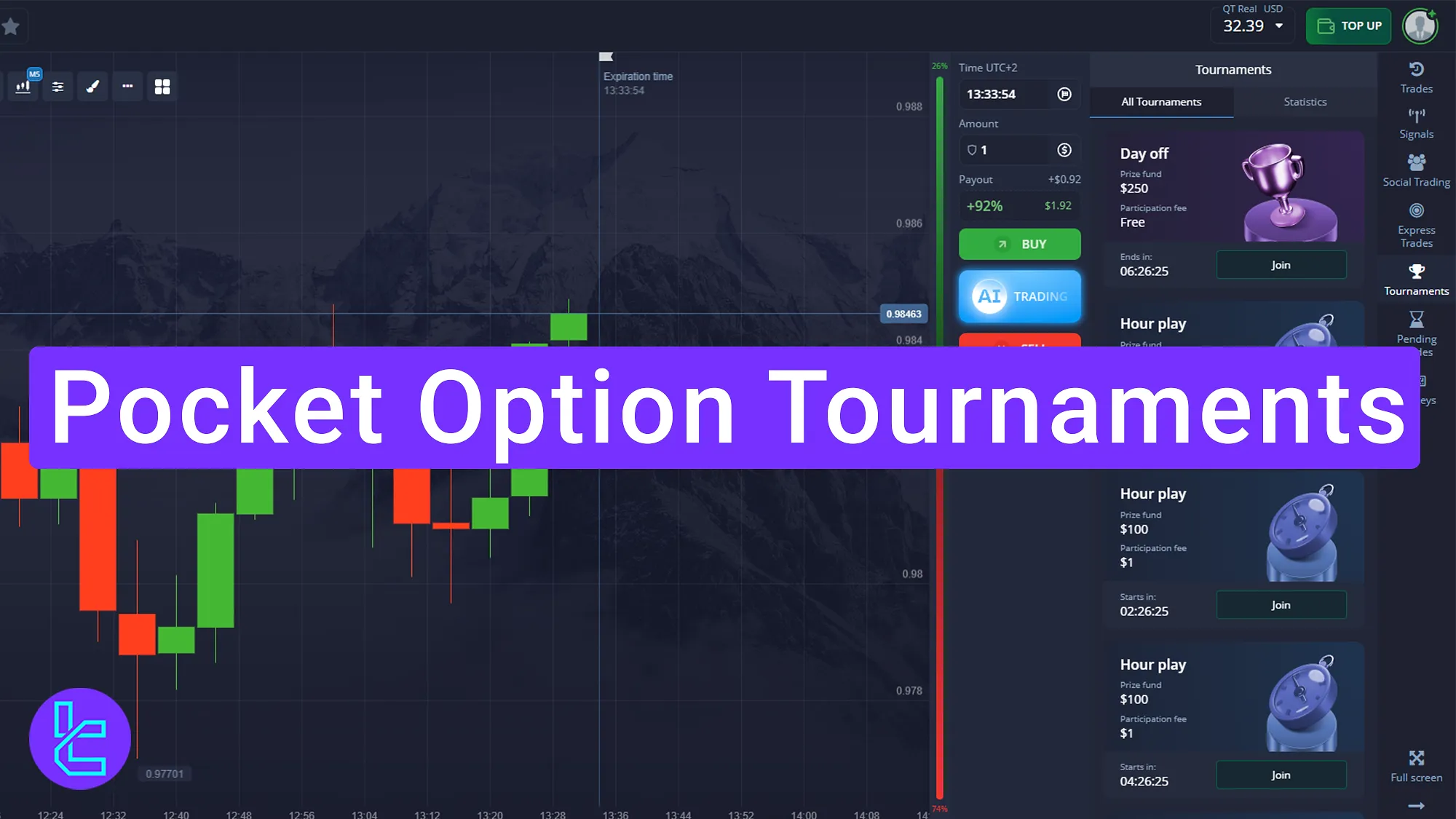 Pocket Option tournaments