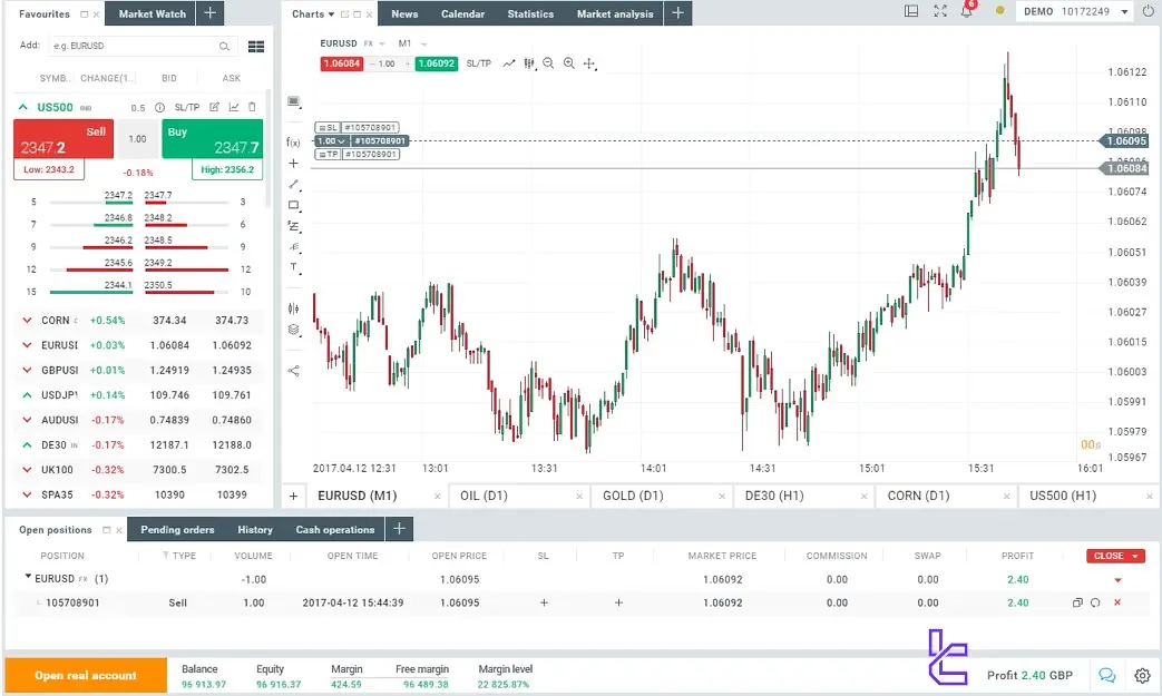 XTB xStation 5 trading platform