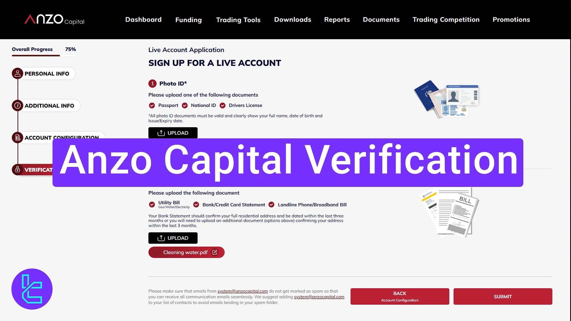 Anzo Capital KYC