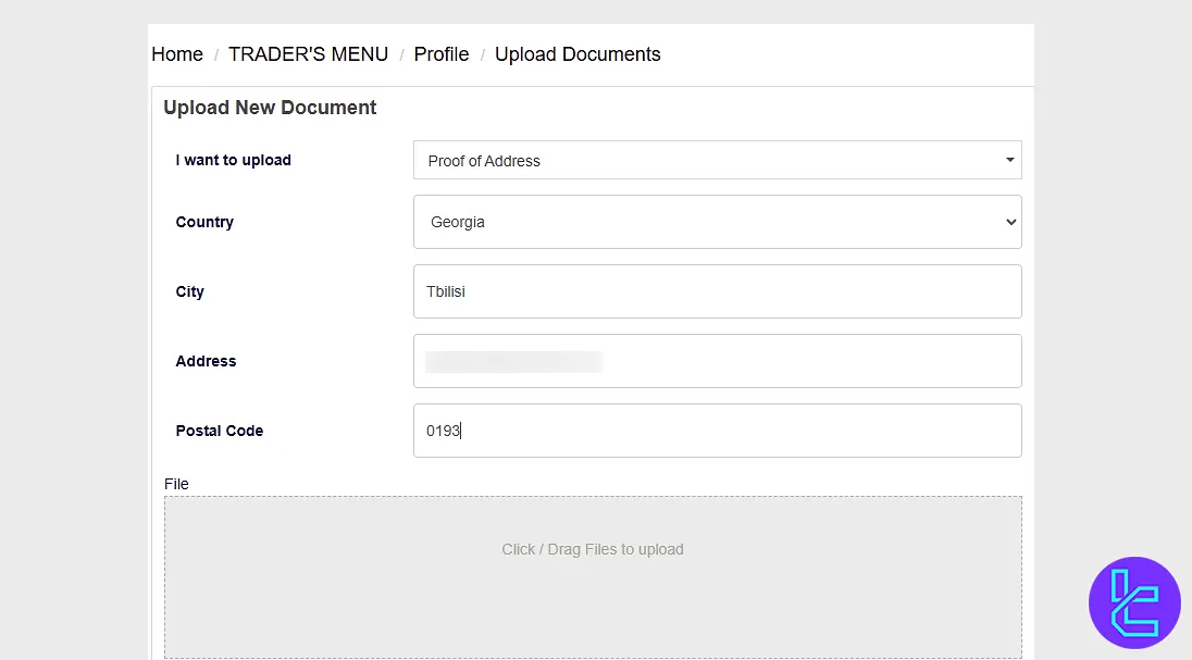 XLibre KYC POA document